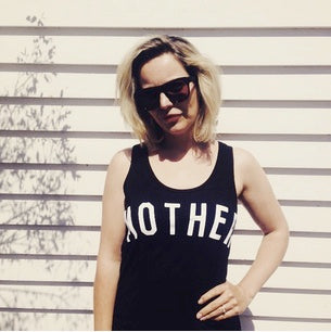 MOTHER Scoop T-shirt Grey