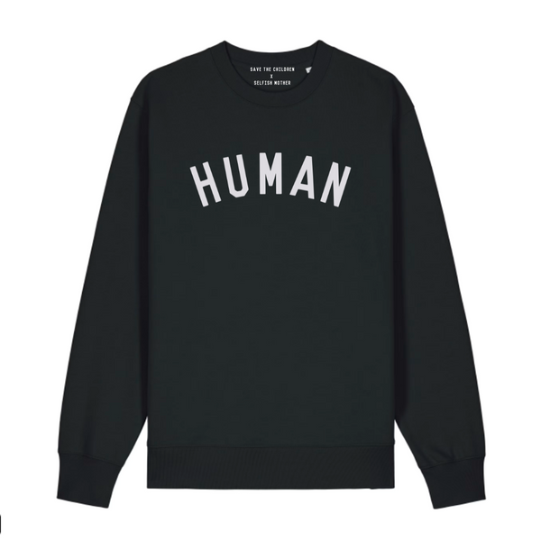 HUMAN Unisex Sweatshirt Black