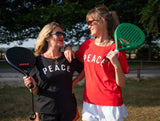 PEACE Blue Oversized Organic Sweatshirt