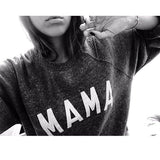 WINGING IT Black Oversized Organic Sweatshirt