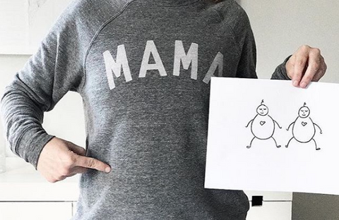 Super Woman Pink Oversized Organic Sweatshirt