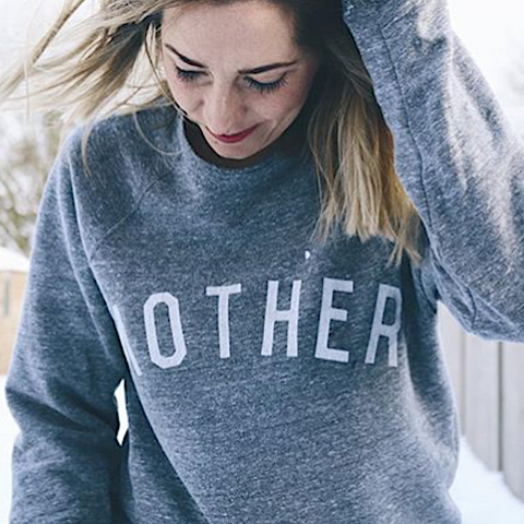 WINGING IT Black Oversized Organic Sweatshirt