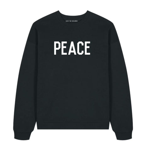PEACE Unisex Sweatshirt Black