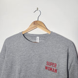 Super Woman Light Grey Soft Top