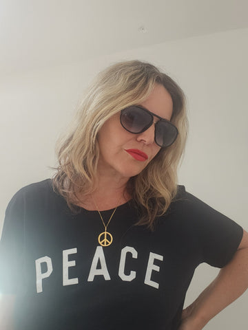 PEACE Unisex Sweatshirt Grey