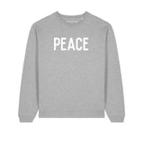 PEACE Unisex Sweatshirt Grey