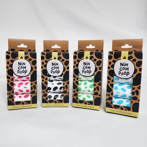 Fab 4 Spots Pack 240 Dog Bags