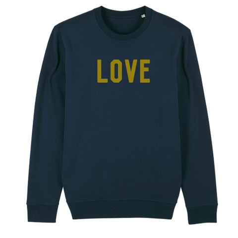 LOVE Soft Top - Navy & Gold