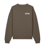 MAMA Mocca Oversized Organic Sweatshirt