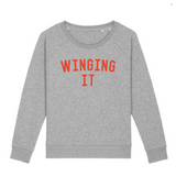 WINGING IT grey neon Scoop