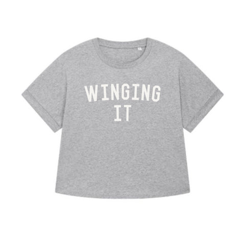 WINGING IT Relax T-shirt - Grey