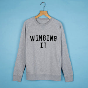 WINGING IT organic cotton sweatshirt