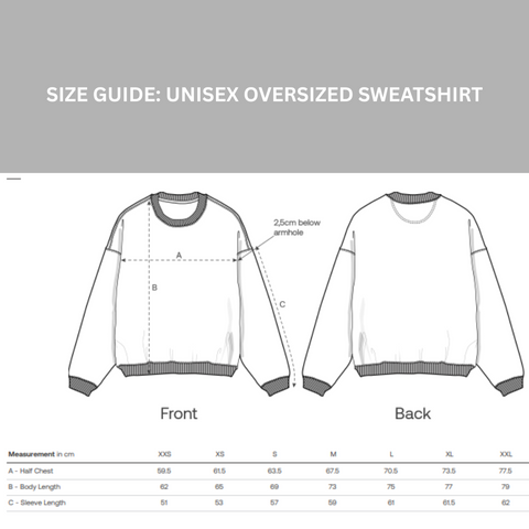 PEACE Unisex Sweatshirt Grey