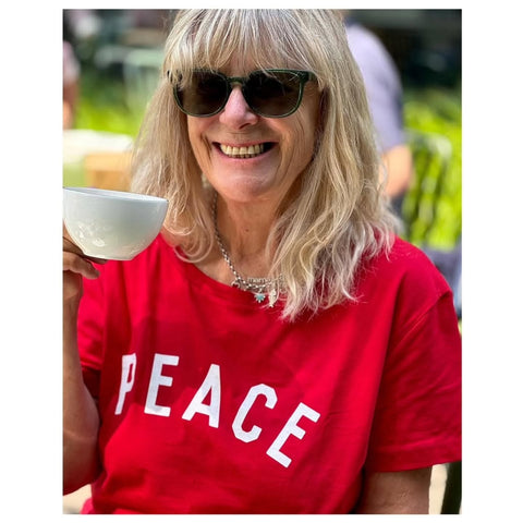 PEACE Unisex Sweatshirt Grey