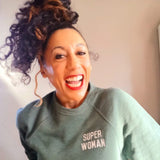 Forest Green Super Woman <br> Supersoft Sweatshirt