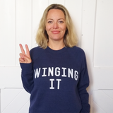 WINGING IT Supersoft Navy