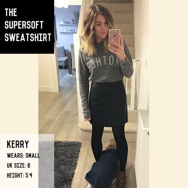 The WINGING IT BERRY Supersoft Sweatshirt SELFISH MOTHER SelfishMother