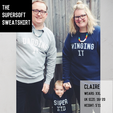 WINGING IT Supersoft <br>Grey = preorder